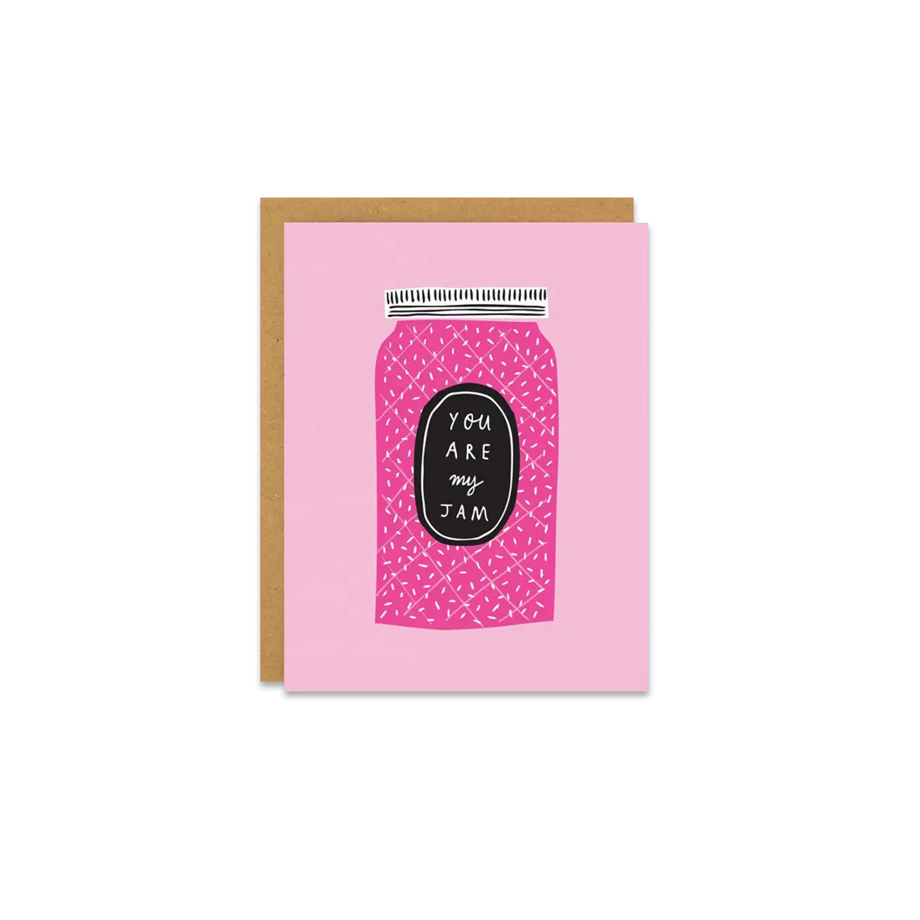 Jam Valentine's Greeting Card - Made in Canada - Province of Canada