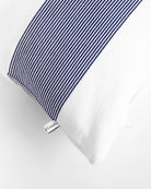 Made in Canada 100% Cotton Brant White and Navy 20 x 20 Cushion Cover - Province of Canada