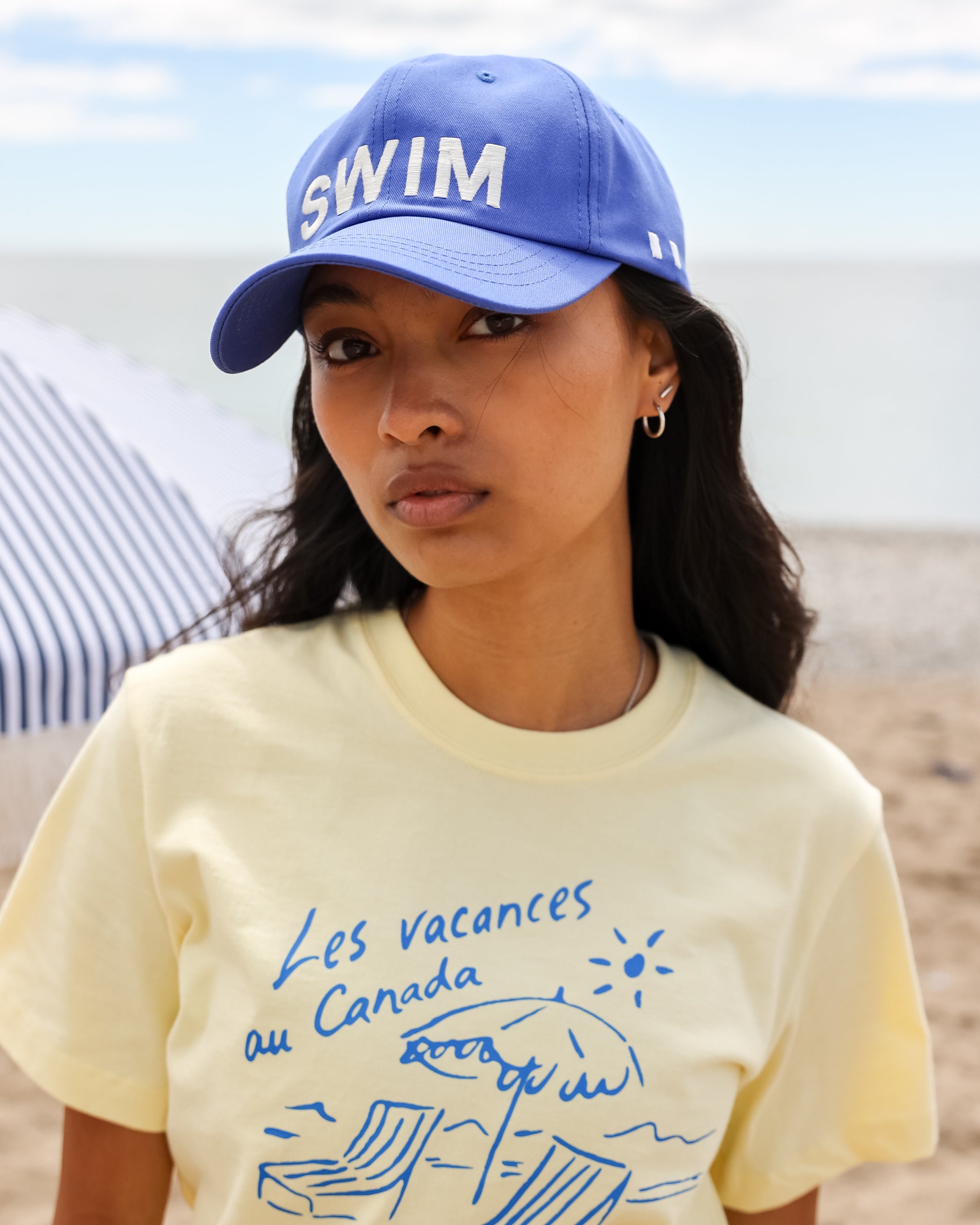 Made in Canada Blue Swim Baseball Hat - Province of Canada 