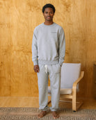 Made in Canada Relaxed French Terry Sweatpant Heather Grey 100% Cotton - Unisex - Province of Canada