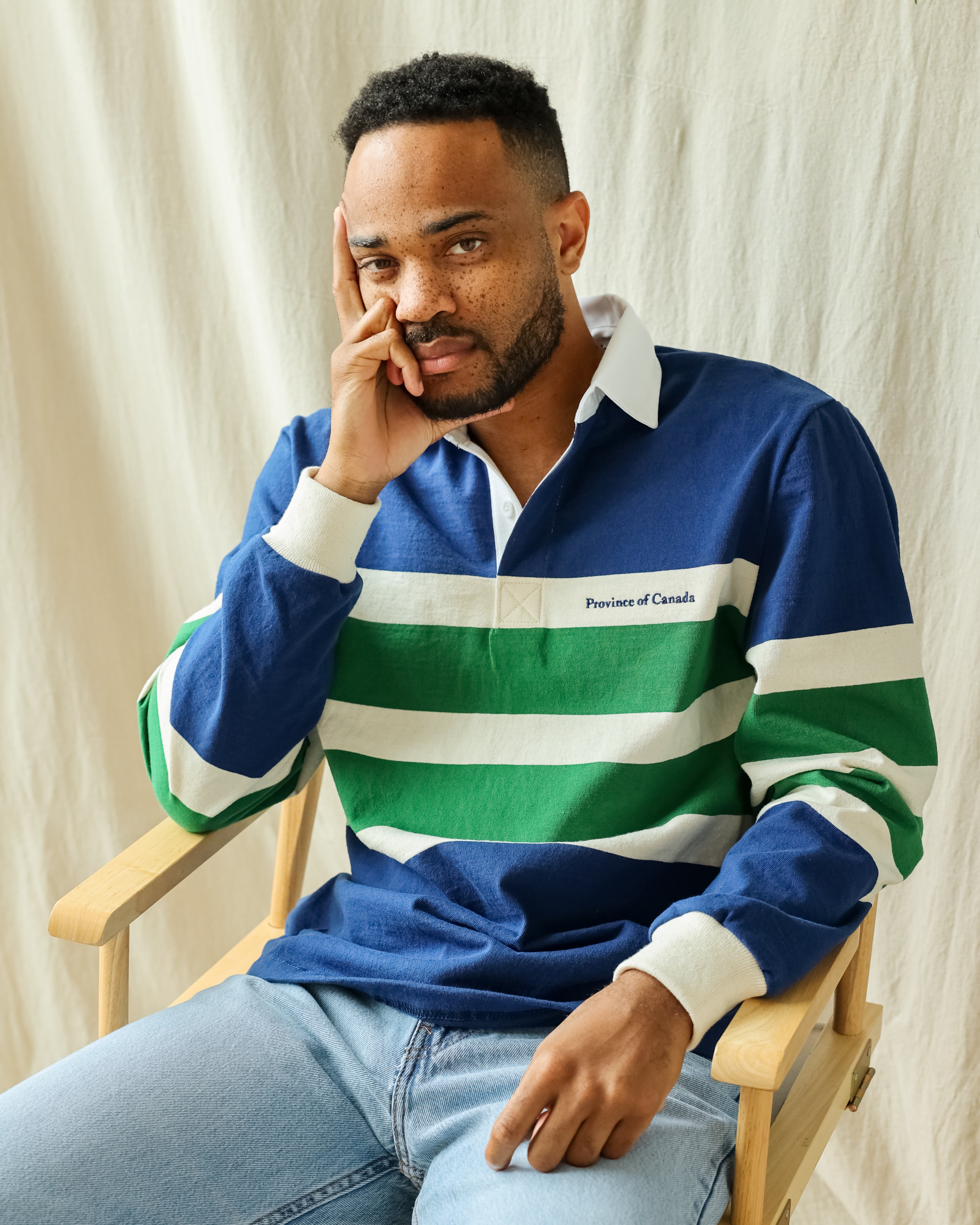 Made in Canada 100% Cotton Linden Rugby Shirt - Unisex - Province of Canada