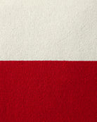 Made in Canada 100% Cotton Aubrey Cushion Cover Ivory and Red - Province of Canada