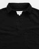 Made in Canada 100% Cotton Popover Dress Black - Province of Canada Little Black Dress