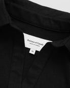 Made in Canada 100% Cotton Popover Dress Black - Province of Canada Little Black Dress