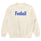 Made in Canada 100% Organic Cotton Football Retro Sweatshirt Natural - Unisex - Province of Canada