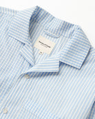 Made in Canada 100% Cotton Pyjama Shirt Blue Patchwork - Unisex - Province of Canada 