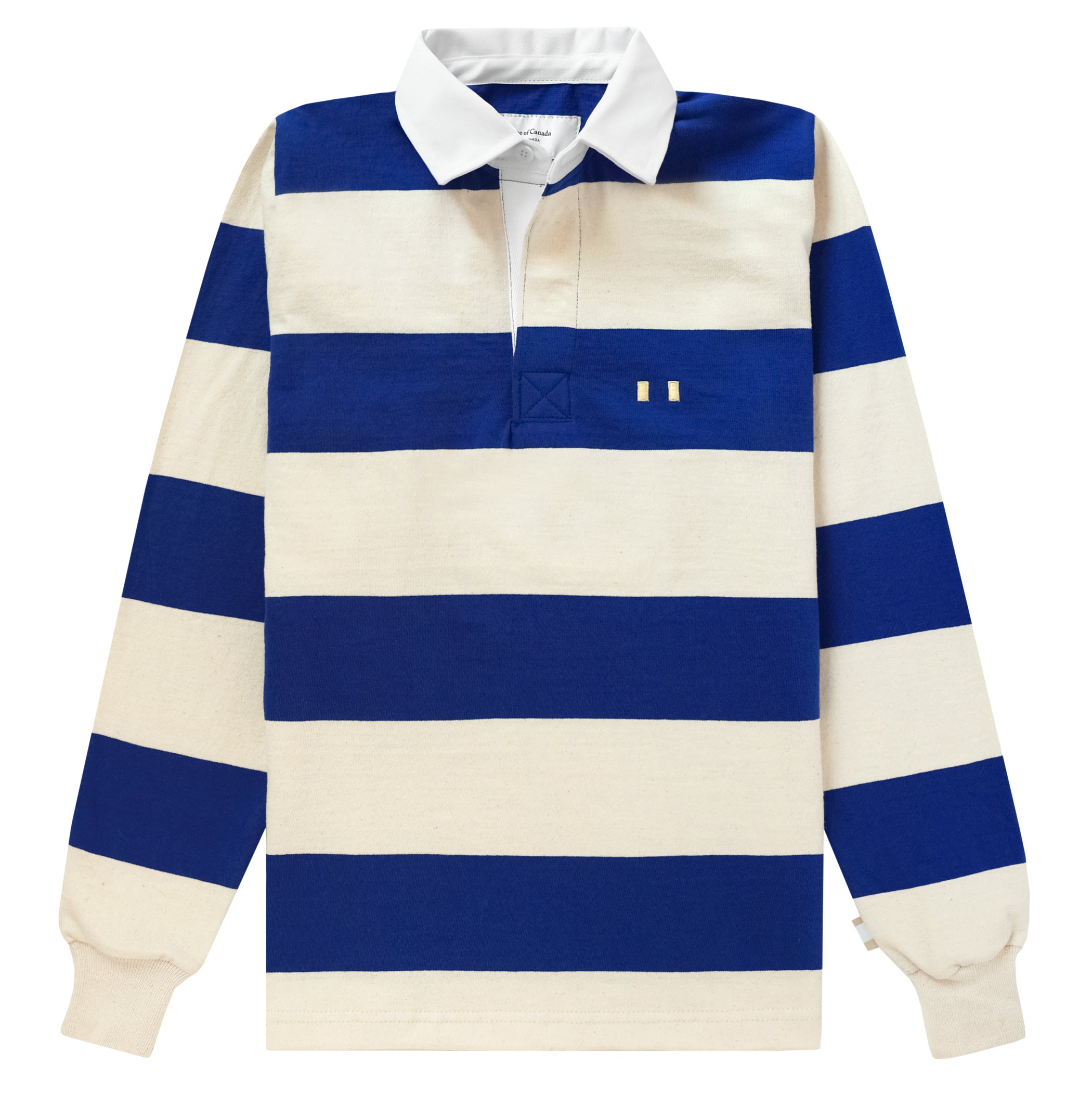 Made in Canada 100% Cotton Brady Rugby Shirt - Unisex - Province of Canada 