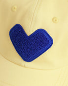 Made in Canada 100% Cotton Heart Baseball Hat Butter - Province of Canada 