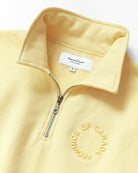 Made in Canada Half Zip Fleece Sweatshirt Butter - Unisex - Province of Canada