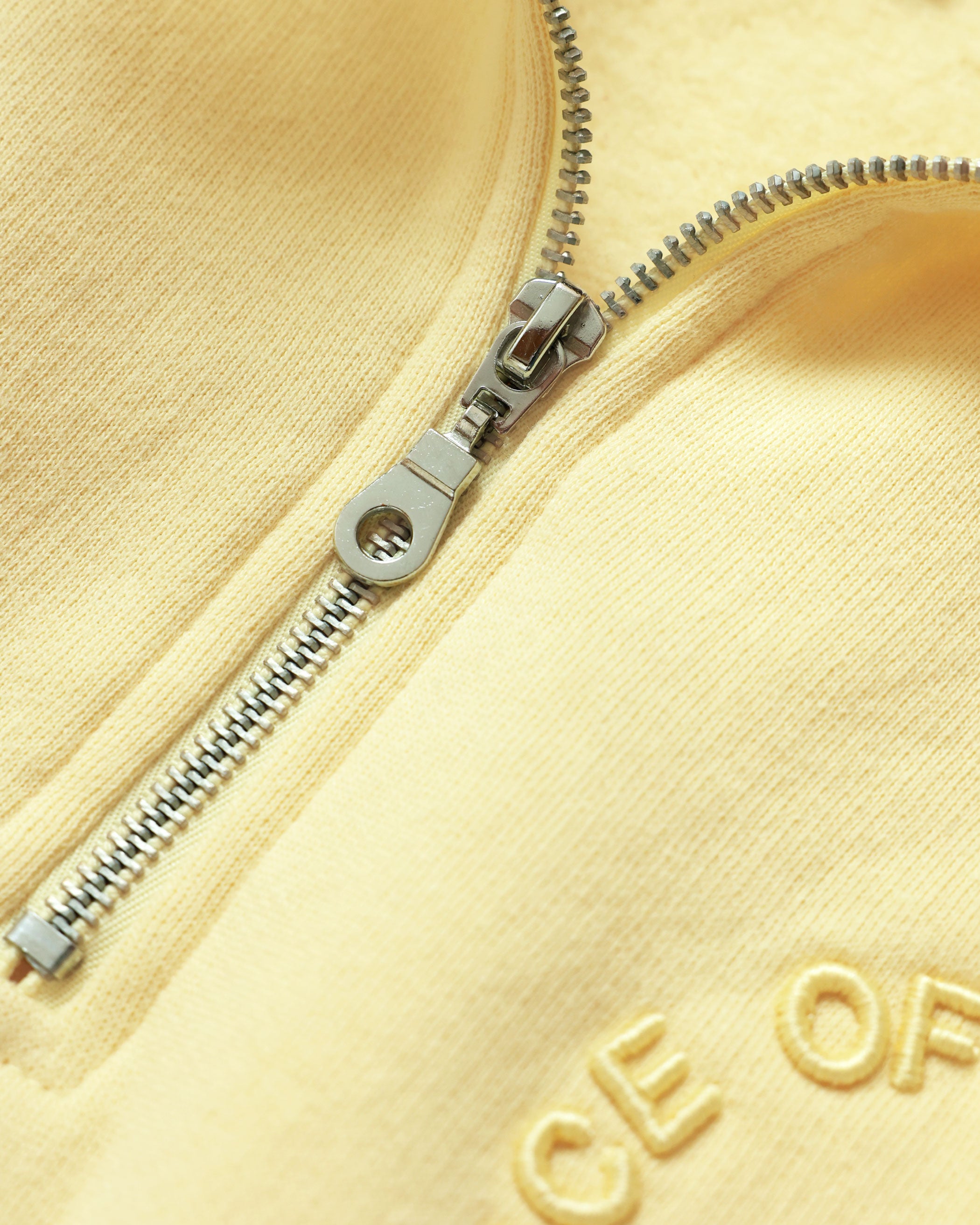 Made in Canada Half Zip Fleece Sweatshirt Butter - Unisex - Province of Canada
