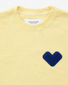 Made in Canada Heart Sweatshirt Butter - Unisex - Province of Canada