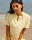 Made in Canada 100% Cotton Thursday Popover Tee Butter - Province of Canada