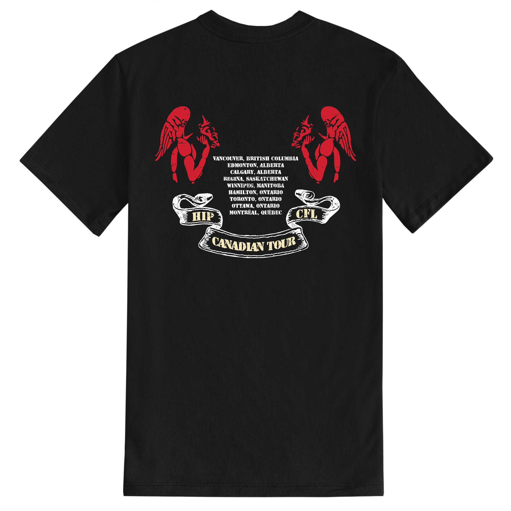 Made in Canada Calgary Stampeders CFL x The Tragically Hip Tee - Unisex - Province of Canada