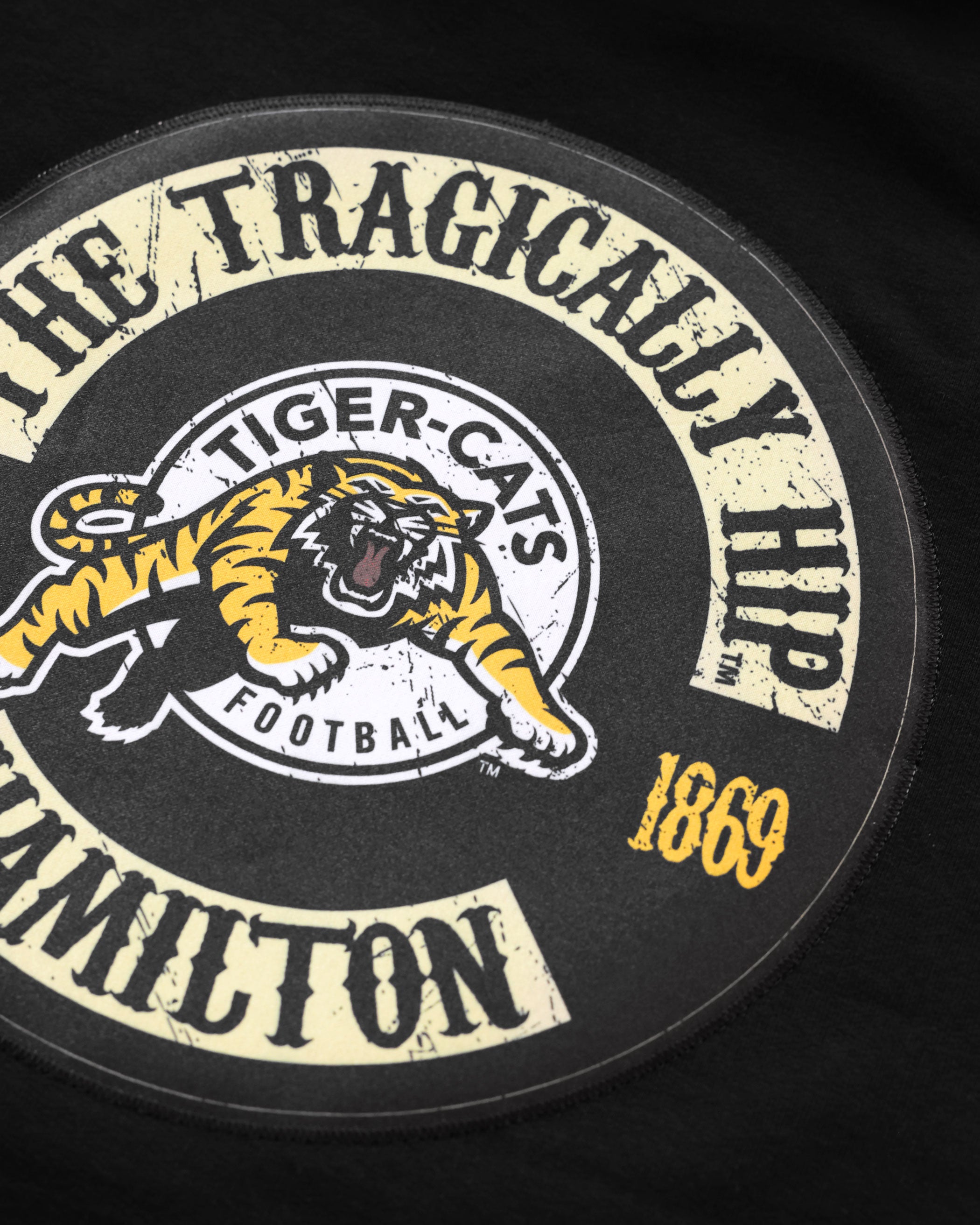 Made in Canada Hamilton Tiger-Cats CFL x The Tragically Hip Hoodie - Unisex - Province of Canada