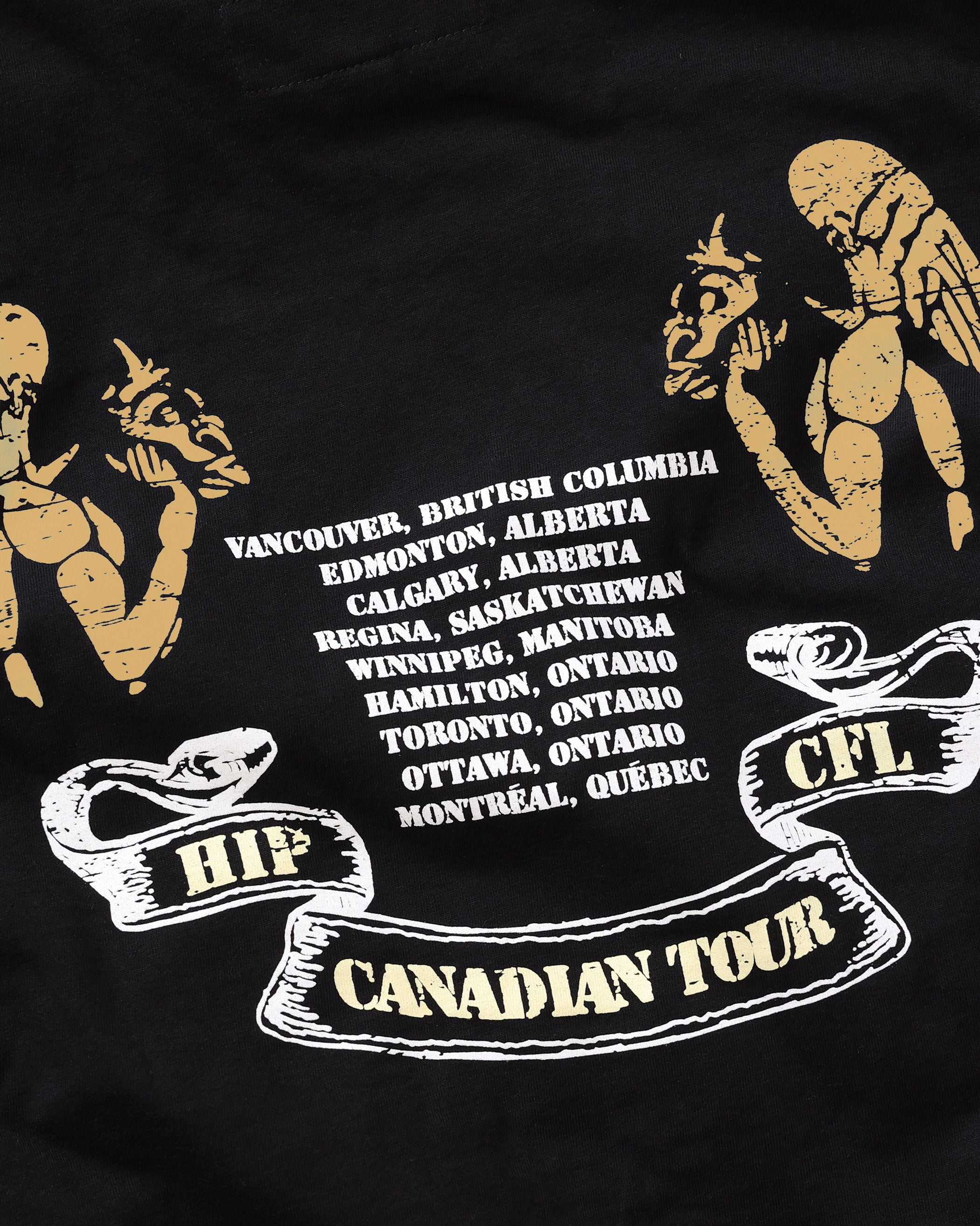 Made in Canada Winnipeg Blue Bombers CFL x The Tragically Hip Tee - Unisex - Province of Canada
