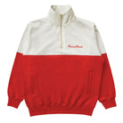 Made in Canada Club Fleece Half Zip Red - Unisex - Province of Canada