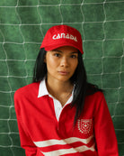 Made in Canada 100% Cotton Baseball Hat Red - Province of Canada