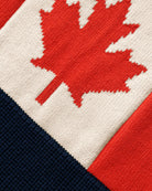 Made in Canada Cotton Canada Flag Cotton Knit Sweater - Unisex - Province of Canada 
