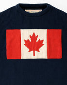 Made in Canada Cotton Canada Flag Cotton Knit Sweater - Unisex - Province of Canada 