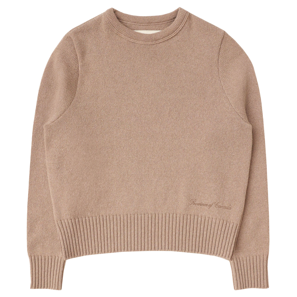 Made in Canada Classic Wool Sweater Fawn Rose Taupe - Unisex - Province of Canada