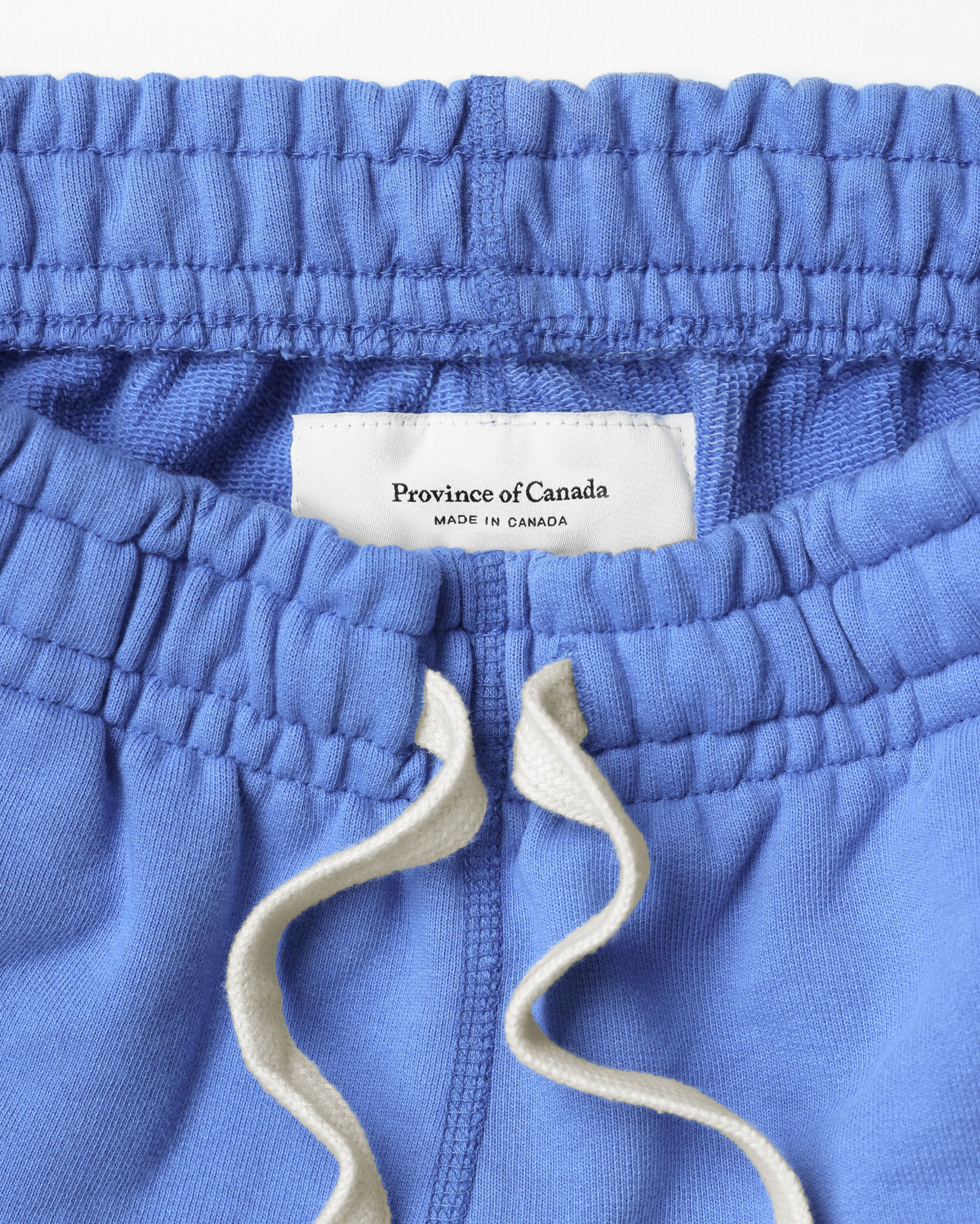 Made in Canada 100% Cotton French Terry Relaxed Sweatpants Cerulean Blue - Unisex - Province of Canada