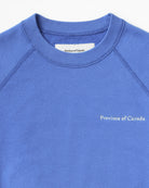 Made in Canada 100% Cotton French Terry Sweatshirt Cerulean Blue - Unisex - Province of Canada