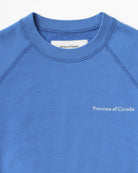 Made in Canada 100% Cotton French Terry Sweatshirt Cerulean Blue - Unisex - Province of Canada