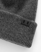 Made in Canada - Cashmere Wool Rib Toque Charcoal - Province of Canada