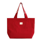 Made in Canada 100% Cotton Wordmark Tote Bag Red - Province of Canada 