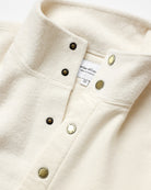 Made in Canada Reverse Fleece Pullover Cream - Unisex - Province of Canada 