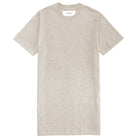 Made in Canada 100% Cotton Pocket T-Shirt Dress Oatmeal - Province of Canada