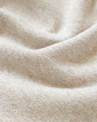 Made in Canada 100% Certified Organic Cotton Fine Ribbed Long Sleeve Tee Oatmeal - Unisex - Province of Canada