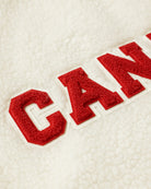 Made in Canada Limited Edition Province of Canada x Heated Rivalry Fleece Jacket Red Details and Cream Fleece