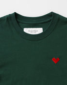 Made in Canada Organic Cotton Heart Tee Forest - Unisex - Province of Canada