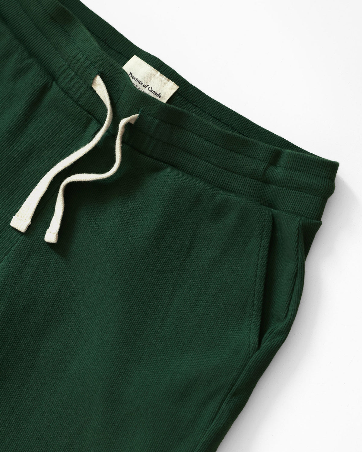 Made in Canada - Almost Pyjama Rib Pant Forest - Unisex - Province of Canada