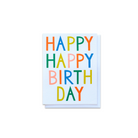 Happy Happy Birthday Greeting Card - Made in Canada - Province of Canada