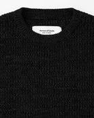 Made in Canada Cotton Knit Sweater Heather Black 100% Cotton - Unisex - Province of Canada