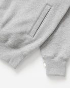 Made in Canada Club Fleece Half Zip Heather Grey - Unisex Province of Canada
