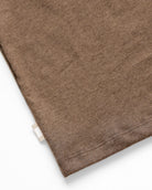 Made in Canada Friday V-Neck Tee Heather Brown 100% Organic Cotton - Province of Canada