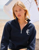 Made in Canada Prince Edward County Half Zip Flag Fleece Sweatshirt - Unisex - Province of Canada