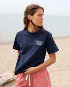 Made in Canada 100% Organic Cotton Prince Edward County Tee Navy - Unisex - Province of Canada 