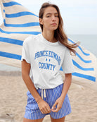 Made in Canada 100% Organic Cotton Prince Edward County Tee Cloud - Unisex - Province of Canada