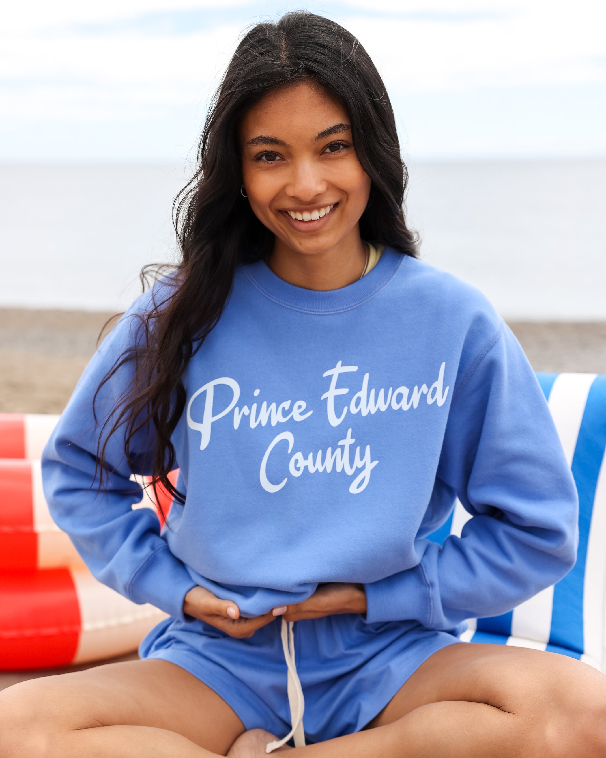 Made in Canada Prince Edward County Sweatshirt Periwinkle - Unisex - Province of Canada