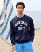 Made in Canada Prince Edward County Fleece Sweatshirt Navy - Unisex - Province of Canada