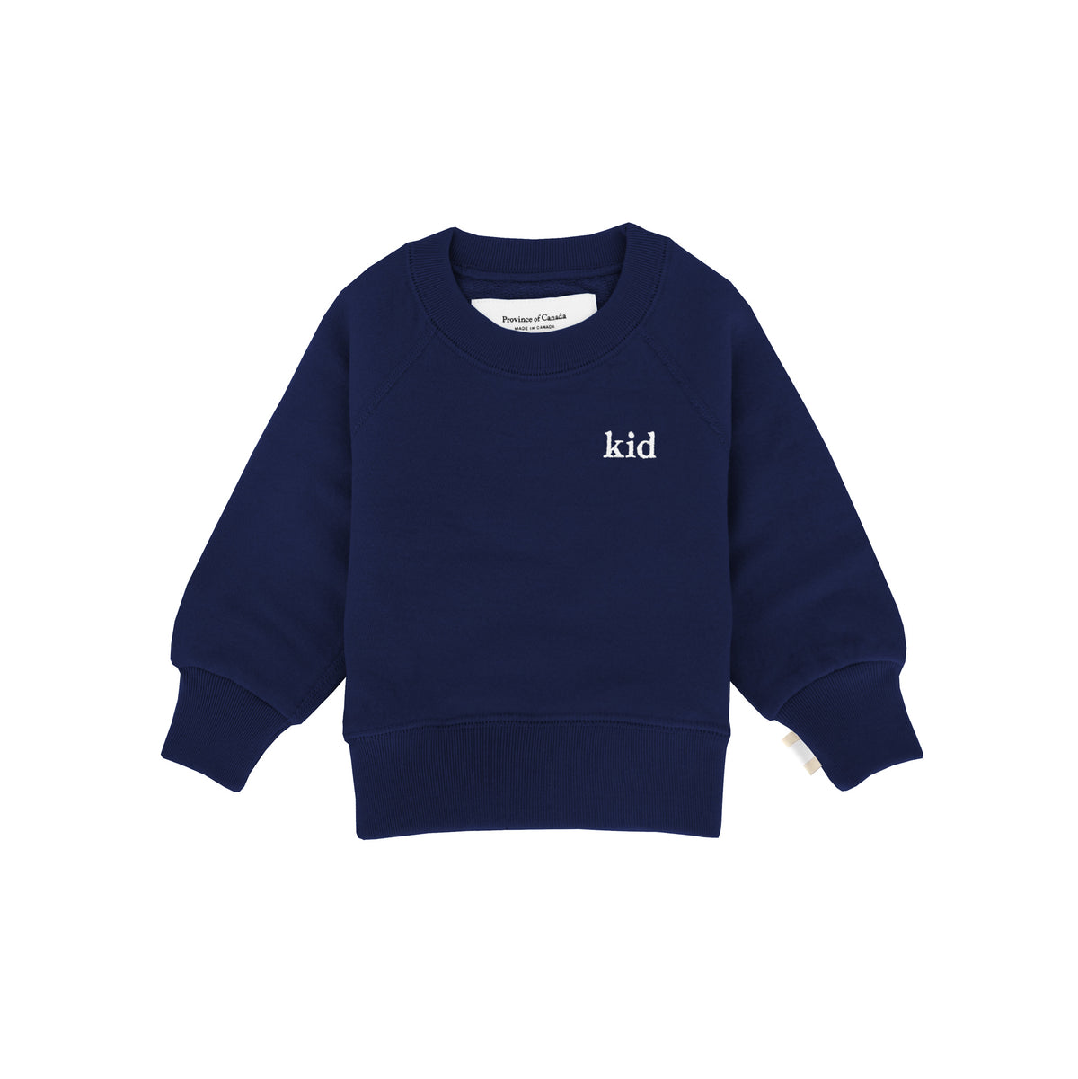 Made in Canada The Kid Sweatshirt Navy Unisex - Province of Canada