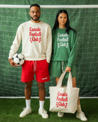 Made in Canada 100% Cotton Canada Football Club Tote Bag Natural - Province of Canada