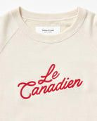 Made in Canada 100% Cotton Le Canadien Sweatshirt Natural - Mens - Province of Canada