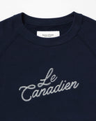 Made in Canada 100% Cotton Le Canadien Sweatshirt Navy - Mens - Province of Canada