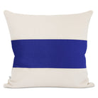Made in Canada Aubrey Cushion Cover Ivory and Royal - Province of Canada