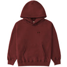 Made in Canada Flag Fleece Hoodie Sweatshirt Burgundy - Unisex - Province of Canada